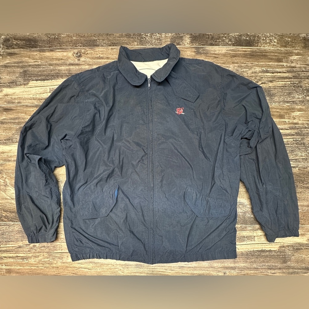 Vintage 90s Greenbrier Resort Windbreaker - Golf Jacket - WV - Large - GUC